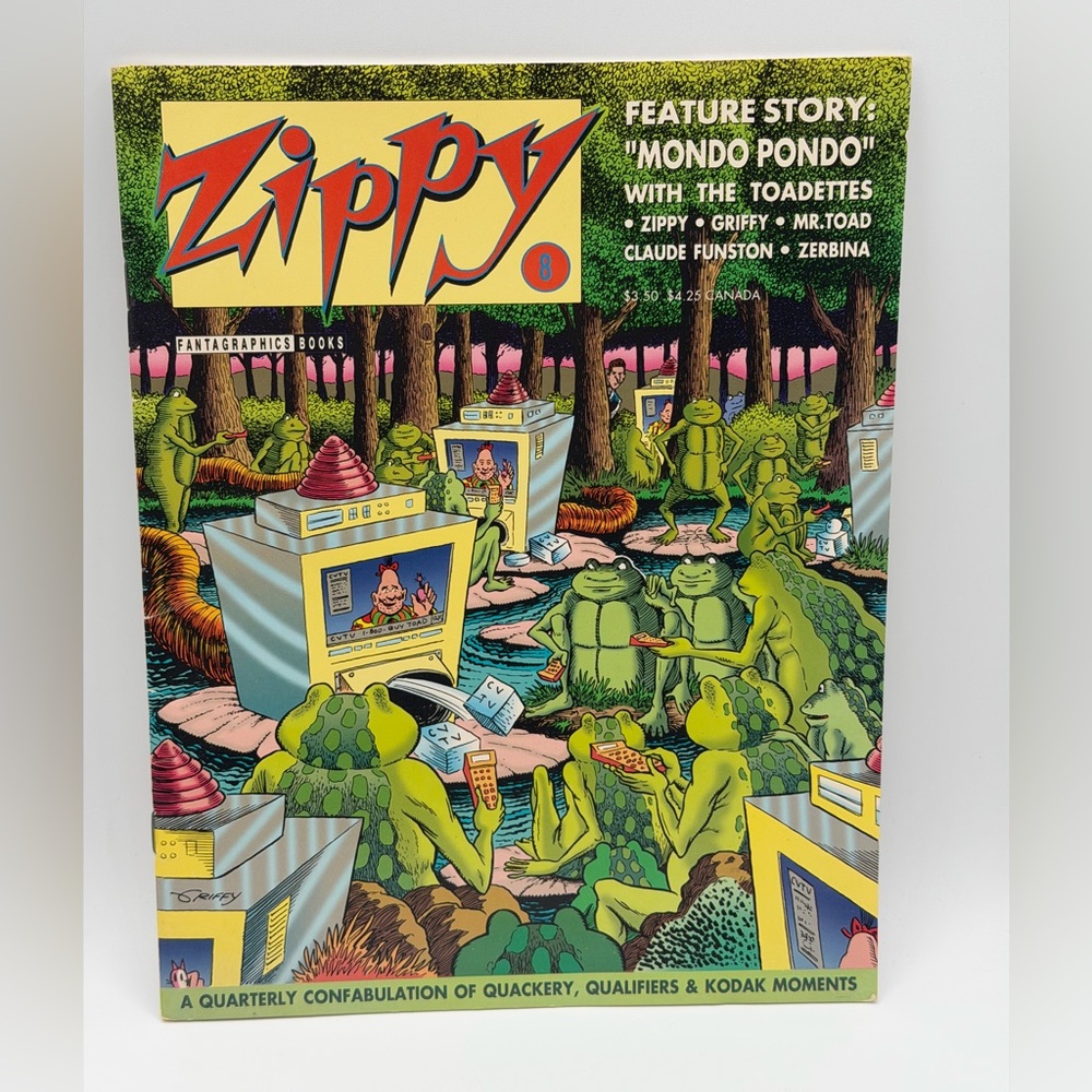 Fantagraphics Books Zippy Comic Book Feature Story: Mondo Pondo